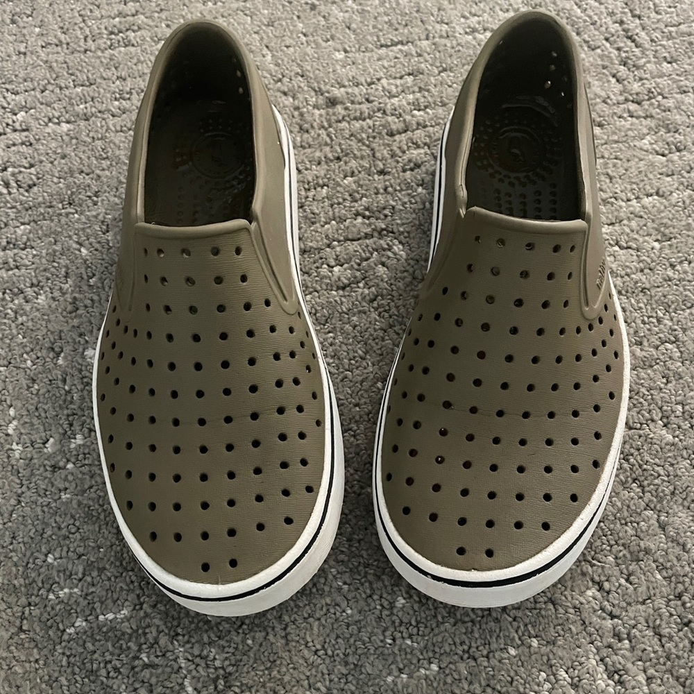 Olive Green Native Shoes